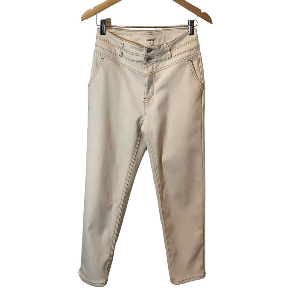 Icicle High Waisted Tapered Pants
